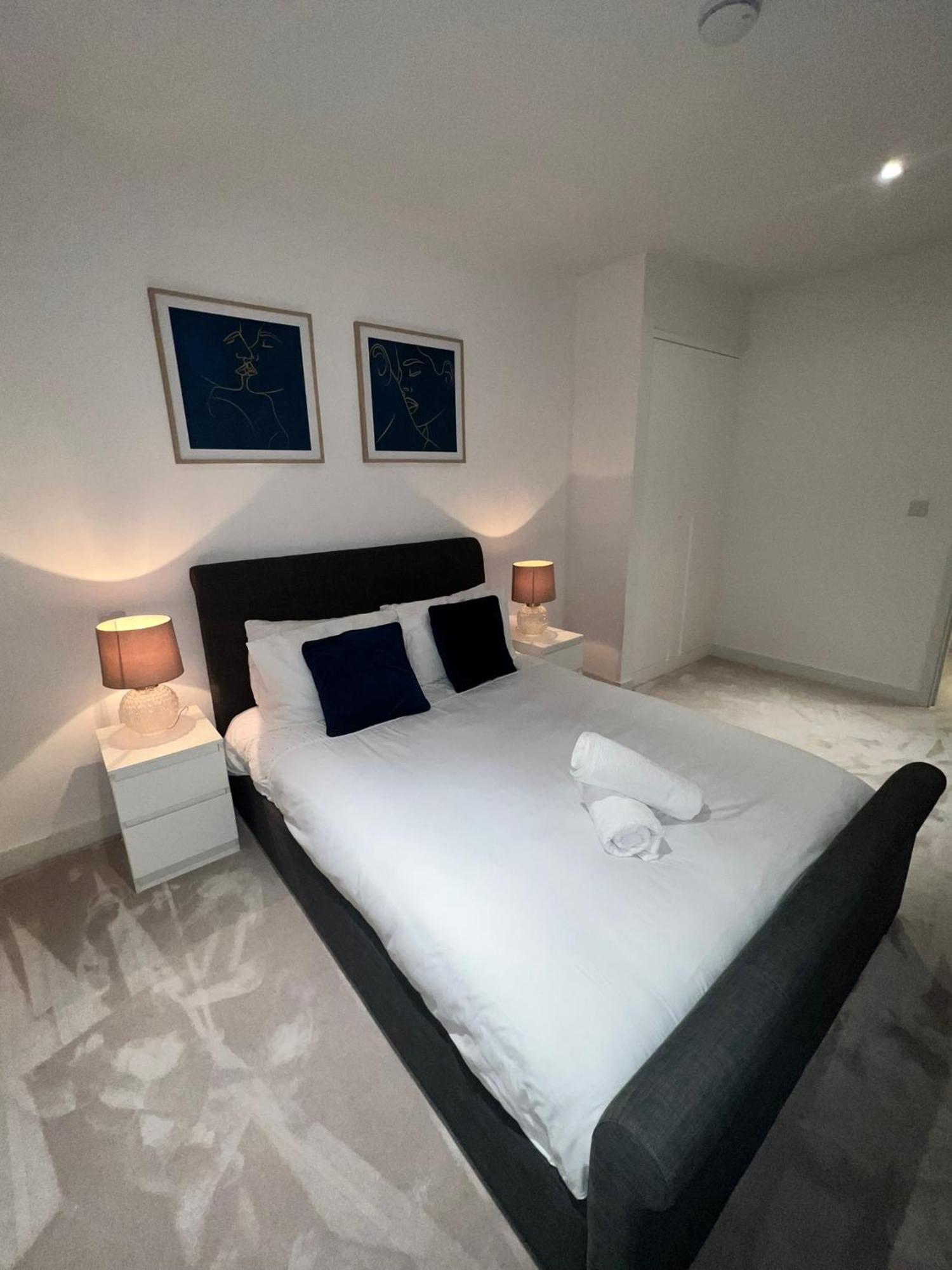 Stylish Apartment Docklands Londra Dış mekan fotoğraf